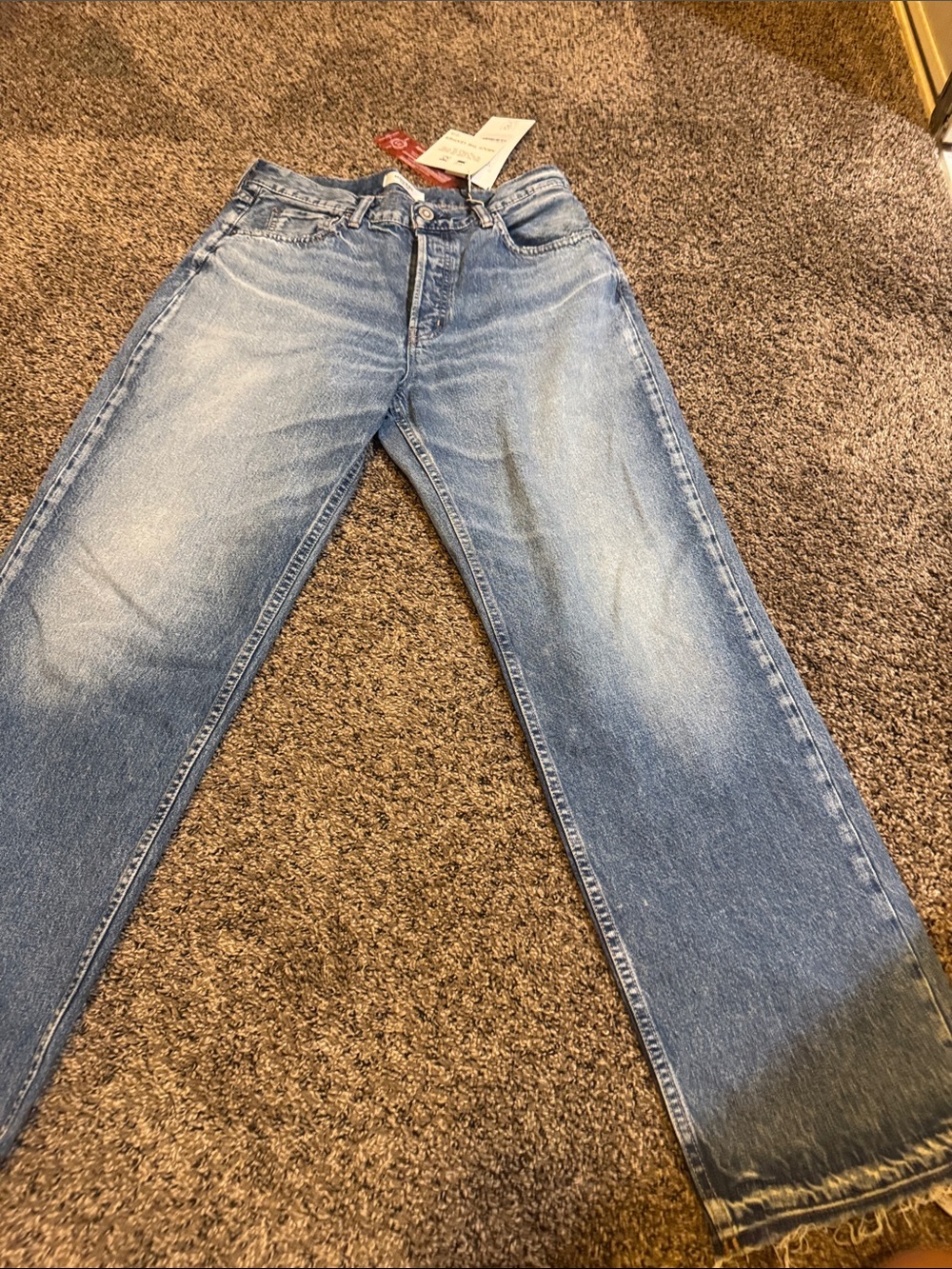 Moussy Blue High-Rise Denim Jeans